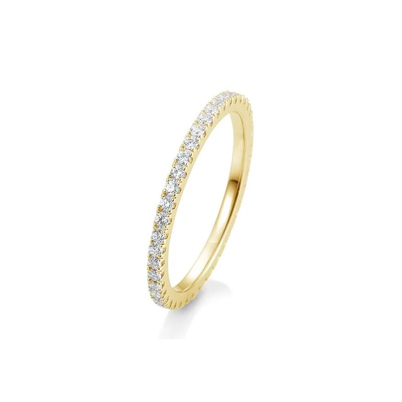 Breuning Mémoire Verlobungsring in 585 Gelbgold mit 38 Brillanten ...
